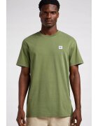 Lee Tricou barbati - Ww Tee - supradimensionat - verde - bumbac -