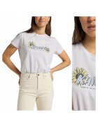 Lee Tricou dama 112109879 - Bumbac - Alb - Marime