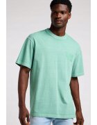 Lee Tricou model HD - verde cu imprimeu - bumbac 100%