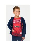 Lego Bluza baieti - 304705878 - Bumbac organic - Albastru - Albastru