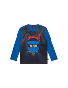 Lego Bluza cu imprimeu si maneca lunga pentru copii - albastru