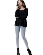Lenitif Bluză de damă Anahid L020 neagră - Negru
