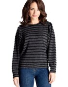 Lenitif Bluză de damă Deglan L069 neagră - Negru