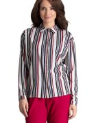 Lenitif Camasa dama - croiala dreapta - maneci lungi - multicolor - poliester