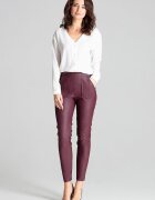 Lenitif Pantaloni dama - lungi - rosu -