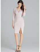 Lenitif Rochie de seara dama Saskia L086 roz deschis - Roz
