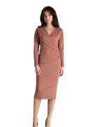 Lenitif Rochie de seara dama Teresse K477 maro - Maro