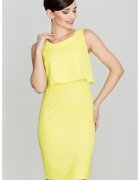 Lenitif Rochie de zi model 114321 - Galben