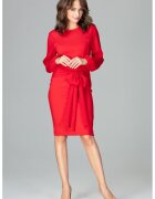 Lenitif Rochie de zi model 122501 - Rosu