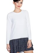 Lenitif Rochie de zi - Poliester - Alb
