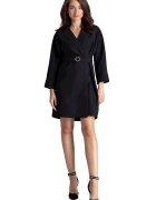Lenitif Rochie de zi - Poliester - Negru -