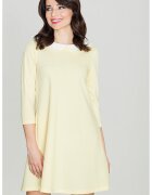 Lenitif Rochie - K218 - galben - poliester