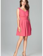 Lenitif Rochie K487 - Poliester - Roz -