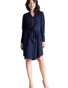 Lenitif Rochie - Poliester/Elastan - Bleumarin - De zi -