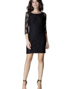 Lenitif Rochie - Poliester/Elastan - Negru - Scurta