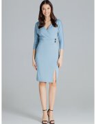 Lenitif Rochie Sheala albastru deschis - Albastru deschis