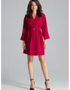 Lenitif Sacou elegant dama burgundy - poliester -