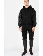 LES HOMMES Pantaloni sport cu lungime ajustabila -