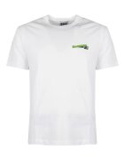 LES HOMMES Tricou cu decolteu la baza gatului Urban Zone -