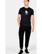 LES HOMMES Tricou cu logo contrastant -