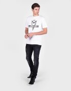 LES HOMMES Tricou din bumbac Darts -