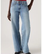 Levis Blugi cu croiala ampla si talie joasa Youth - Albastru prafuit