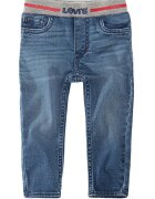 Levis Blugi cu talie elastica - Albastru inchis