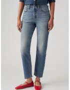 Levi's Blugi drepti cu croiala dreapta 501® - Albastru melange