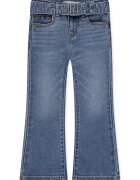 Levis Blugi evazati cu aspect decolorat - Albastru melange