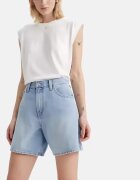 Levi's Blugi scurti baggy cu talie inalta
