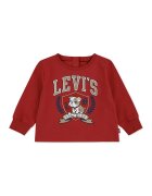 Levis Bluza cu imprimeu logo si grafic - Rosu inchis