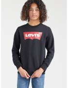 Levi's Bluza de trening cu imprimeu logo - Negru stins