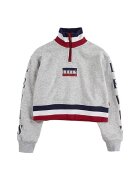 Levis Bluzon Crop cu detalii contrastante -