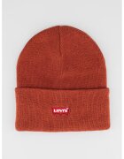 Levi's Caciula cu logo brodat Tonal - Rosu inchis