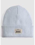 Levi's Caciula de bumbac cu aplicatie logo - Albastru glaciar