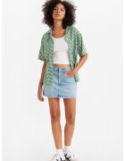 Levis Fusta mini din denim Icon - Albastru deschis