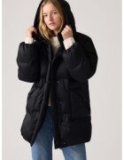 Levis Geaca cu gluga detasabila - Negru
