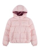 Levis Geaca matlasata cu gluga - Roz pal