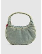 Levis Geanta crossbody din bumbac cu fermoar - Albastru deschis