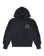 Levis Hanorac cu broderie logo si buzunar kangaroo - Albastru ultramarin