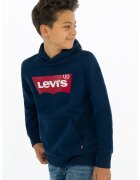 Levi's Hanorac cu imprimeu logo si buzunar kangaroo - Bleumarin