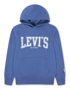 Levis Hanorac din amestec de bumbac cu imprimeu text - Alb/Albastru prafuit