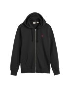 Levis Hanorac din bumbac cu fermoar - Negru
