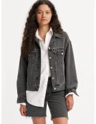 Levis Jacheta relaxed fit din denim 90's Trucker - Negru stins