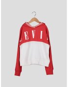 Levis Kids Hanorac cu imprimeu logo - Rosu/Alb