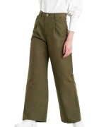 Levi's Pantaloni dama - kaki - bumbac - Kaki