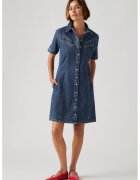 Levis Rochie din denim cu nasturi Rinoa - Albastru melange