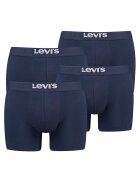 Levis Set de boxeri cu logo - 4 perechi - Albastru