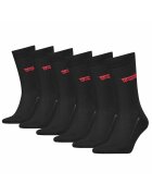 Levis Set de sosete lungi - 6 perechi - Negru