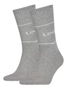 Levis Set de sosete lungi unisex - 2 perechi - Gri melange